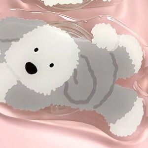 NEW Fantastic tumblie sheep dog phone grip with expanding kickstand